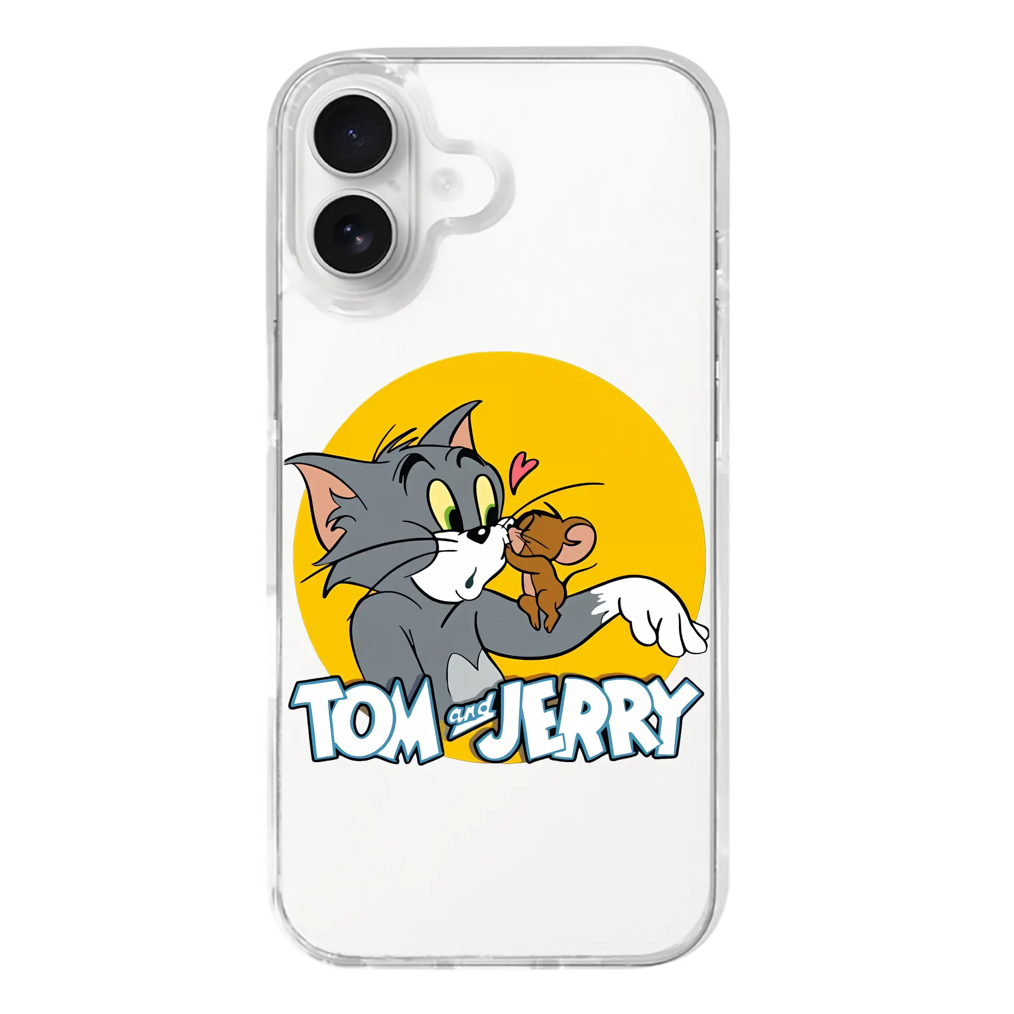 トムとジェリー グッズ トム - iPhone 17シリーズ 透明スマホケース – 薄型・耐衝撃・精密フィット保護カバー